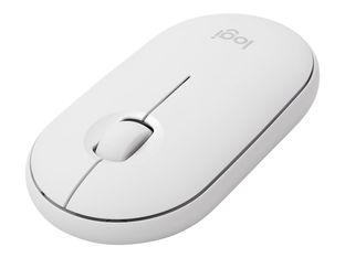 Logitech Pebble M350 - souris sans fil silencieuse - blanc cassé