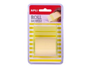 Apli Agipa - Dévidoir de notes adhésives - 50 mm x 8 m - jaune