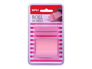Apli Agipa - Dévidoir de notes adhésives - 50 mm x 8 m - rose