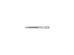 Stylo bille Pilot 4 couleurs corps transparent