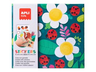 Apli Kids - Boîte de gommettes coccinelle