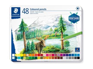 STAEDTLER 146C - Crayon de couleur - souple - assortiment de couleurs vives (pack de 48)