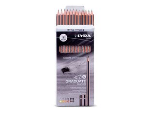 Lyra Graduate Graphite - Crayon graphite - F - 3.8 mm