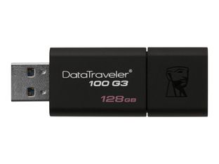 Kingston DataTraveler 100 G3 - clé USB 128 Go - USB 3.0