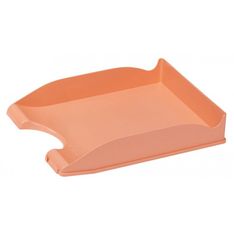 Bandeja apilable naranja pastel