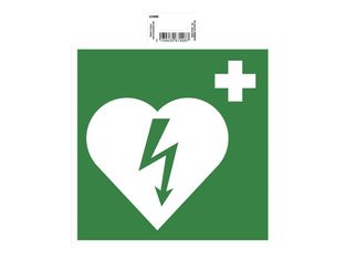 Exacompta - Pictogramme - défibrillateur - 200 x 200 mm - vert