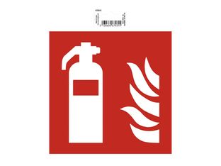 Exacompta - Pictogramme - extincteur - 200 x 200 mm - rouge