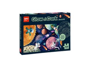 APLI kids - Glow in the dark Solar System puzzle - puzzle - 104 pièces