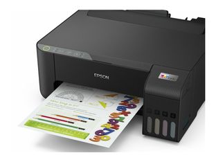 Epson EcoTank ET-1810 - Impresora - color - chorro de tinta - rellenable - A4 - 5.760 x 1.440 ppp - hasta 10 ppm (mono) / hasta 5 ppm (color) - capacidad: 100 hojas - USB, Wi-Fi - negro