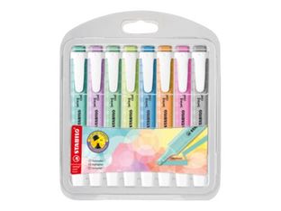 STABILO swing cool Pastel - Marcador - colores surtidos - tinta al agua - 1-4 mm (paquete de 8)