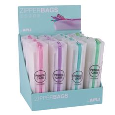 Apli Nordik - Trousse rectangulaire 1 compartiment - zipper bag - disponible dans différentes couleurs