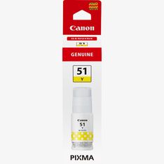 Canon GI 51 Y - Amarillo - original - recarga de tinta - para PIXMA G1520, G2520, G2560, G3520, G3560