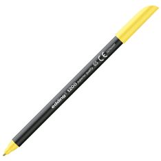 edding 1200 - Rotulador de punta de fibra - amarillo neón - tinta al agua - 0.5-1 mm