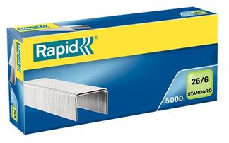 Rapid Standard - grapas - 26/6 - 6 mm - paquete de 5000