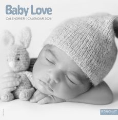 Calendrier illustré BOUCHUT 30 x 30 cm BABY LOVE Pefc 70 %