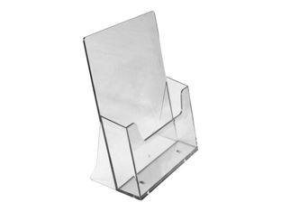 INOVSHOP - Porte-brochures de comptoir A4 - 1 compartiment