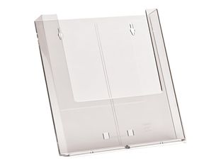 INOVSHOP - Porte-brochures mural A4 - 1 compartiment