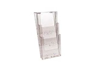 INOVSHOP - Porte-brochures/Trieur mural A4 - 3 compartiments