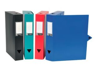 Viquel - Boîte de classement plastique - dos 60 mm - disponible dans différentes couleurs
