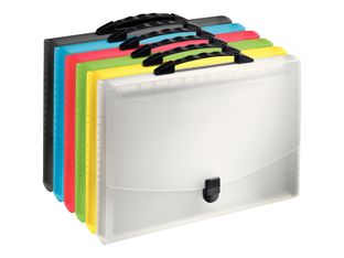 Esselte Vivida - Classeur ménager (valisette trieur) 12 onglets - disponible dans différentes couleurs