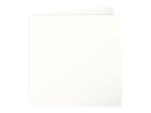 Pollen - 25 Cartes pliées - 160 x 160 mm - 210 g/m² - ivoire