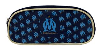 Quo Vadis - Trousse scolaire - Rectangle - Olympique de Marseille - Toile (polyester) - 2 compartiment(s)