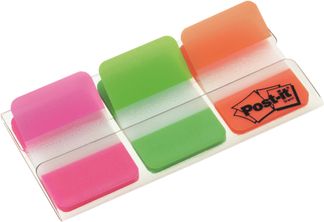 Post-it - Marque-pages (Index) rigides - couleurs vives