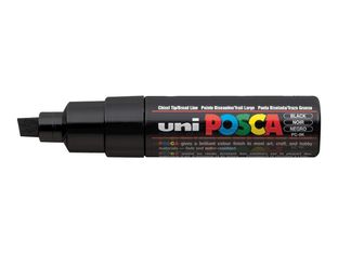 Posca - Marqueur peinture pointe large - noir