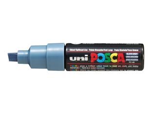 Posca - Marqueur peinture pointe large - gris