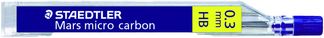 STAEDTLER Mars micro - Etui de 12 Mines pour porte mines - B - 0,3 mm