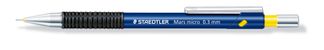 STAEDTLER Mars micro - Lápiz Portaminas - B - 0.3 mm - retractil - con borrador