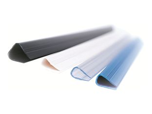 Fellowes - 50 Baguettes à relier - 6 mm - jusqu'à 60 feuilles - noir