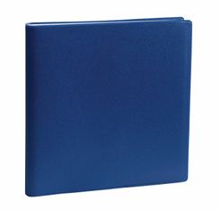 Quo Vadis - Agenda avec répertoire - Exécutif - Semainier Planning - Français - Impala - Bleu - 14 mois de décembre à janvier - 16x16 cm - Papier Clairefontaine blanc - Fabrication française