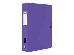 Oxford Memphis - Boîte de classement plastique - dos 60 mm - disponible dans différentes couleurs pastels