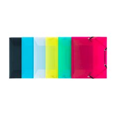 Viquel Propyglass - Chemise polypro à rabats - 17 x 22 cm - disponible dans différentes couleurs