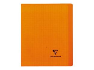 Clairefontaine Koverbook - Cahier polypro 17 x 22 cm - 96 pages - grands carreaux (seyès) - disponible dans différentes couleurs
