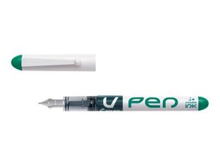 Pilot V Pen - Stylo plume - vert - 0,4 mm - pointe moyenne