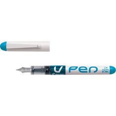 Pilot V Pen - Stylo plume - vert clair/turquoise - 0,4 mm - pointe moyenne