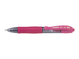 Pilot boligrafo g-2 pixie xs rosa