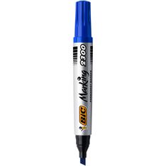BIC MARKING 2300 - Marqueur permanent - pointe biseau - bleu