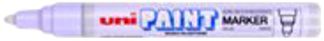 UNI PAINT PX - Marqueur permanent - pointe ogive - blanc