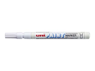 UNI PAINT PX - Marqueur permanent - pointe fine - blanc