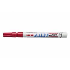 UNI PAINT - Marqueur permanent - pointe fine - rouge