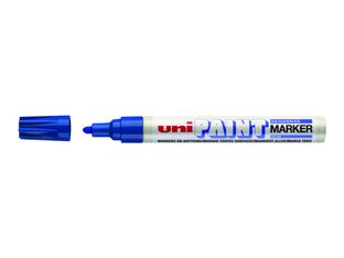 UNI PAINT - Marqueur permanent - pointe fine - bleu