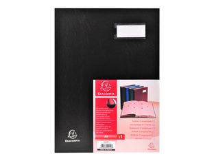 Exacompta - Parapheur 12 compartiments - noir