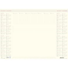 Sous main calendrier 4 années - 25 feuilles papier - 40 x 54 cm - Exacompta
