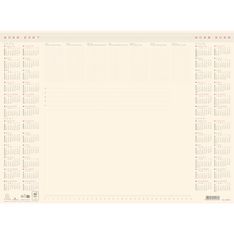 Sous main calendrier 4 années - 25 feuilles papier - 54 x 40 cm - Exacompta