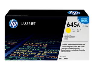 HP 645A - jaune - cartouche laser d'origine (C9732A)