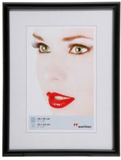 Cadre photo plastique WALTHER "Galeria" pour photo 9 x 13 cm coloris noir