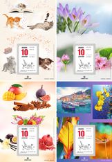 Oberthur - Plaque Nova + bloc éphéméride humoristique - 18 x 26 cm - disponible dans différents modèles